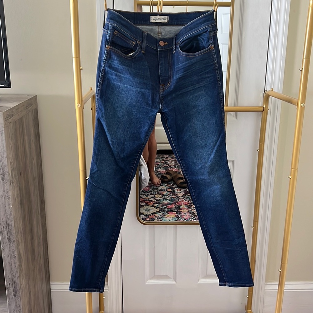 Dark wash Madewell jeans